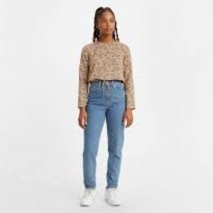 Levi's High Waist Taper Ankle Jeans Medium Wash Size 26 #26986-0002 Tailored